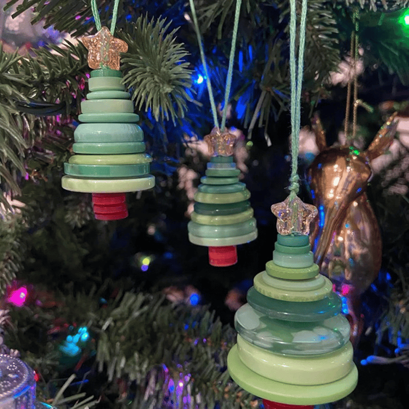 ⏰ Promotion du dernier jour : 50% OFF！✨ Kit de décoration DIY avec boutons 🎅🎄