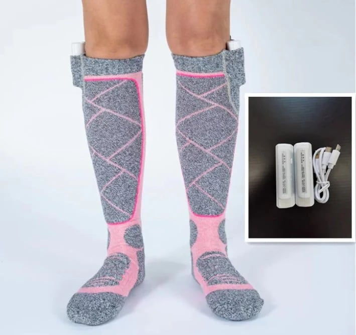 🎁Offre de Noël : 50 % de réduction🎅 Chaussettes chauffantes lavables et rechargeables pour femmes et hommes