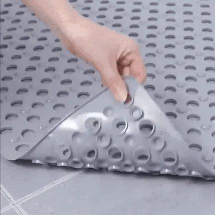 🚿PROMO FLASH 50% ! Tapis de douche haut de gamme antidérapant🧼Ventouses puissantes, sécurité pour toute la famille
