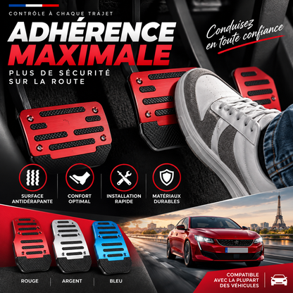 🔥 PROMO FLASH : 50% DE RÉDUCTION ! Pédales Auto Antidérapantes – Bandes en Caoutchouc Haute Adhérence, Installation Sans Perçage & Compatibilité Universelle for une Sécurité de Conduite Optimale par Tous les Temps 🚗✅✨
