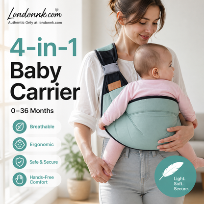 🎉 Promotions 2026 — Plus de 30 000 exemplaires vendus ! 👶 Porte-bébé respirant 4 en 1 – 0 à 36 mois, face à soi ou face au monde, devant ou derrière – Confort et mains libres pour les parents et bébé ! ✨