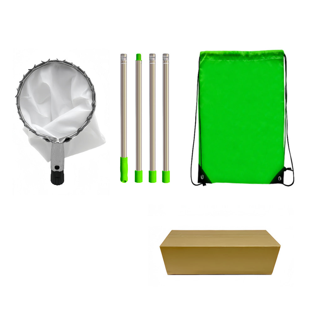 📢📢50 % DE RÉDUCTION !! ⏰Tête de cueille-fruits avec panier – Conception durable, fixation facile et parfaite pour atteindre les branches hautes sans échelle 🌳