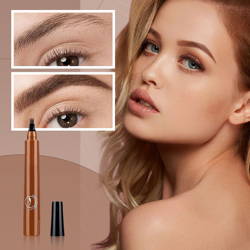 🔥Crayon à sourcils 4-End Natural, Créez rapidement un maquillage de sourcils élégant🔥