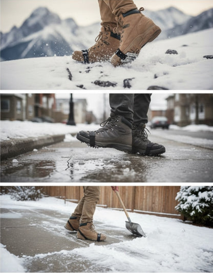 Crampons 26 dents - Sur-chaussures antidérapantes avec pointes