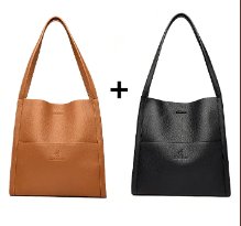 ⏰Promotion de dernier jour 49% DE RÉDUCTION⏰Sac à bandoulière en cuir véritable de couleur unie