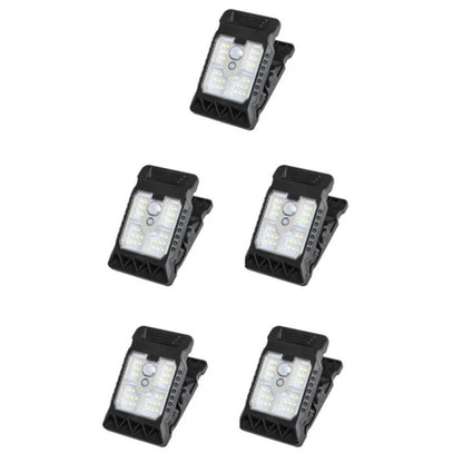 🎅 Offres Spéciales pour Noël 🎅Lampe Solaire à Clip Extérieur avec Détecteur de Mouvement🏡✨