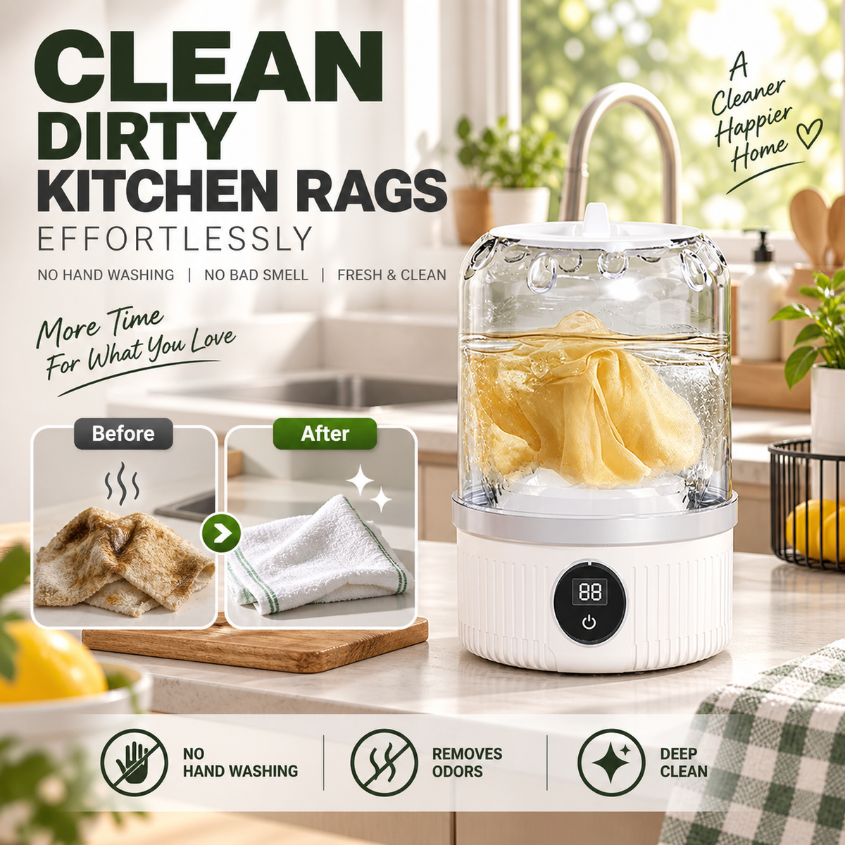 Offre limitée : 55 % de réduction 🎁 Ayez les mains libres 🥰 Mini-lave-linge à recharge sans fil