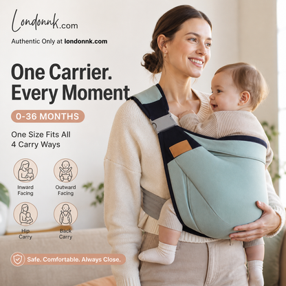 🎉 Promotions 2026 — Plus de 30 000 exemplaires vendus ! 👶 Porte-bébé respirant 4 en 1 – 0 à 36 mois, face à soi ou face au monde, devant ou derrière – Confort et mains libres pour les parents et bébé ! ✨