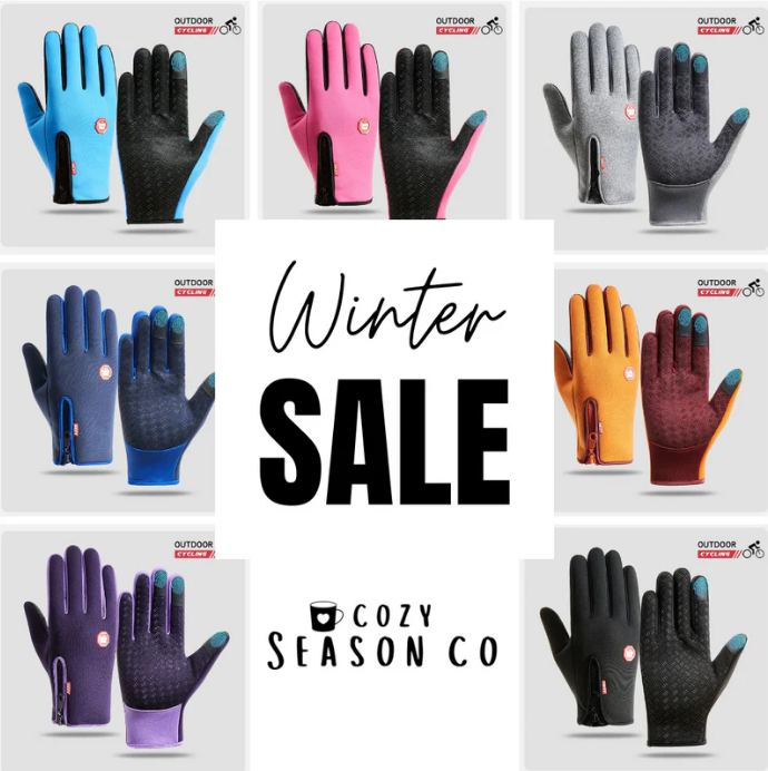 ❄️SOLDES DU JOUR DU LSAT 60 % DE RÉDUCTION !!🔥Gants thermiques imperméables à écran tactile🧤
