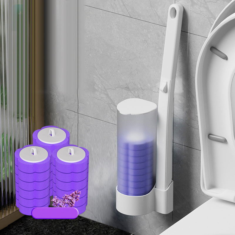 ⚡ Système de nettoyage jetable pour toilettes – Nettoyage hygiénique en un clic, ne laisse aucun résidu, facile à utiliser et jetable 🧼