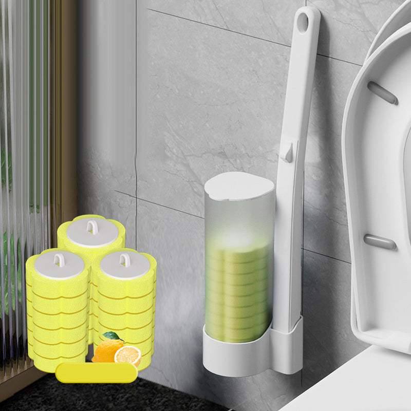 ⚡ Système de nettoyage jetable pour toilettes – Nettoyage hygiénique en un clic, ne laisse aucun résidu, facile à utiliser et jetable 🧼