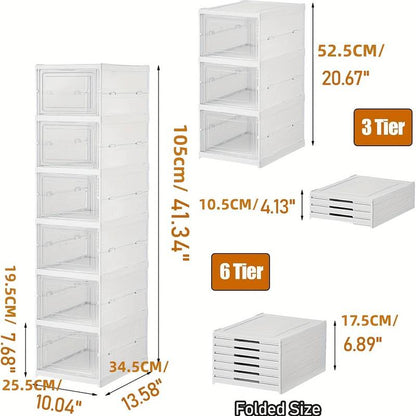 Étagère à chaussures pliable