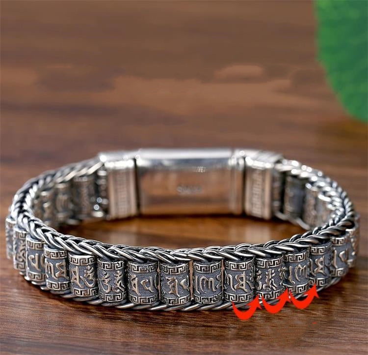 🔥 Réduction de 50 % pour la Saint-Valentin 🔥 Bracelet roue de prière porte-bonheur 🔥 Réduction de 50 % pour la Saint-Valentin 🔥 Bracelet roue de prière porte-bonheur