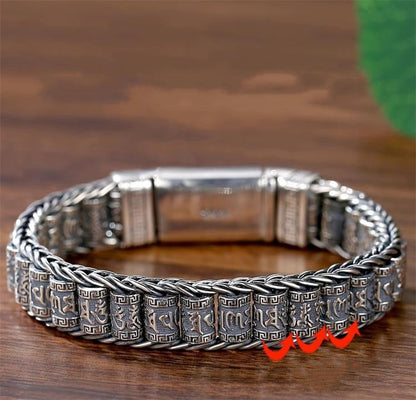 🔥 Réduction de 50 % pour la Saint-Valentin 🔥 Bracelet roue de prière porte-bonheur 🔥 Réduction de 50 % pour la Saint-Valentin 🔥 Bracelet roue de prière porte-bonheur