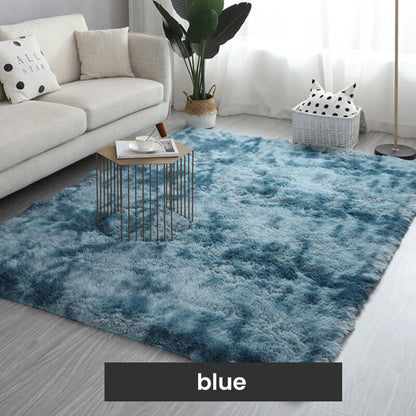 🔥 Tapis de sol en peluche à couleurs dégradées