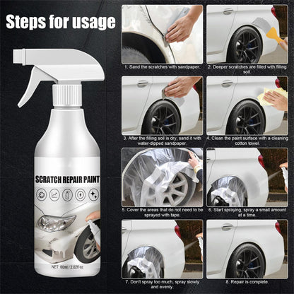 Dissolvant de rayures pour voiture pour réparer les défauts de surface