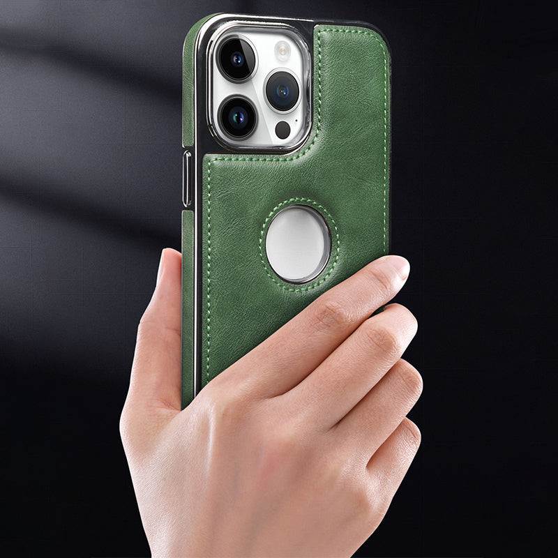 Exquisite craftsmanship, outstanding quality. Business leather case, adding points to your iPhone!