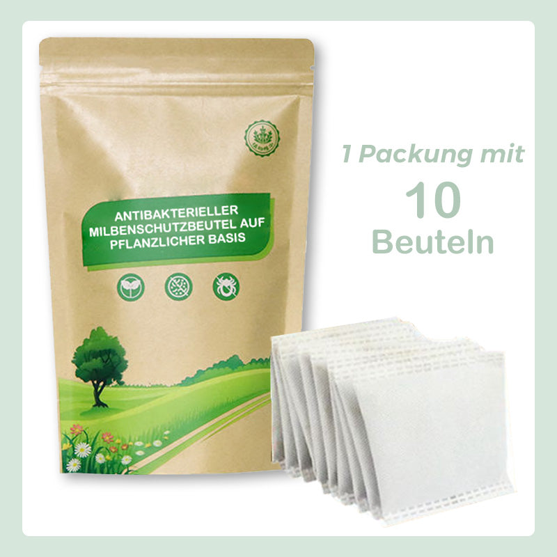 🌿 PROMO LIMITÉE 50% DE RÉDUCTION ! ✨ Sachet Anti‑Acariens Antibactérien à Base de Plantes – Naturel, Frais, Simple d’utilisation 🛏️