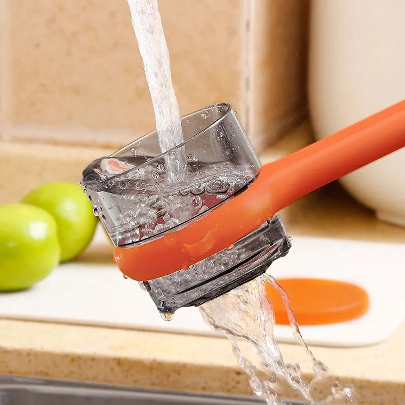 🏆Éplucheuse multifonctionnelle avec bac de stockage des débris