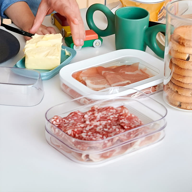 🥗 PROMO FLASH : 50% DE RÉDUCTION ! Boîtes Alimentaires 3 Étages – PET Transparent, Hermétiques & Empilables for Réfrigérateur Organisé 🧊✨
