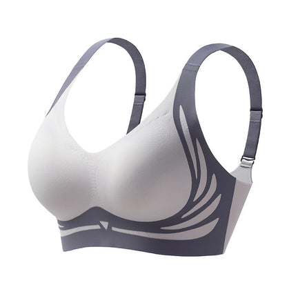 Soutien-gorge push-up sans armature anti-relâchement et liftant