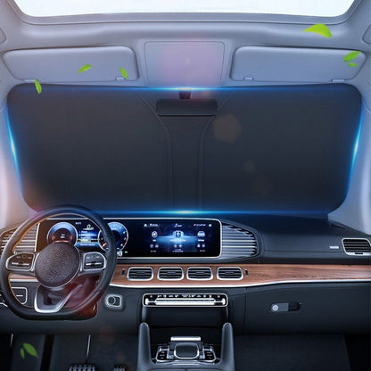 ☀️Pare-Soleil Pliant pour Pare-Brise de Voiture☀️   🚗✨Filtre UV Avancé • Compact & Rapide à Installer✨