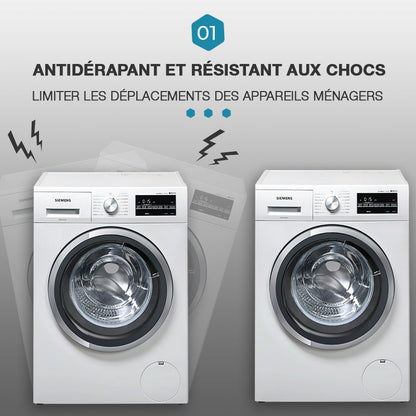 🏆Coussinets de Machine à Laver Antidérapants🛡️👍