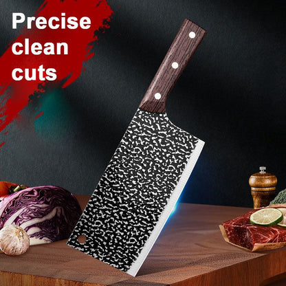 🔪Couteau de cuisine forgé en acier inoxydable haute résistance