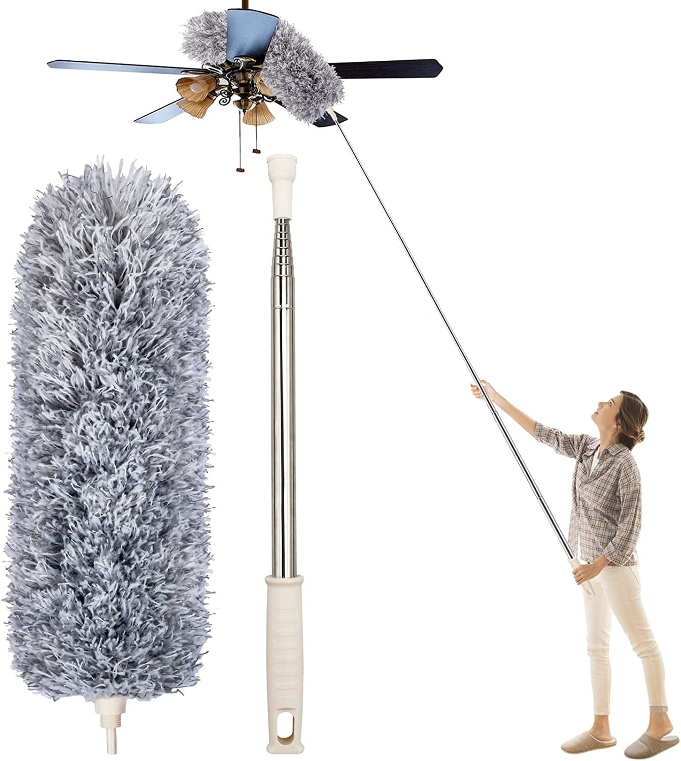 🔥Plumeau rétractable lavable en microfibre incurvé