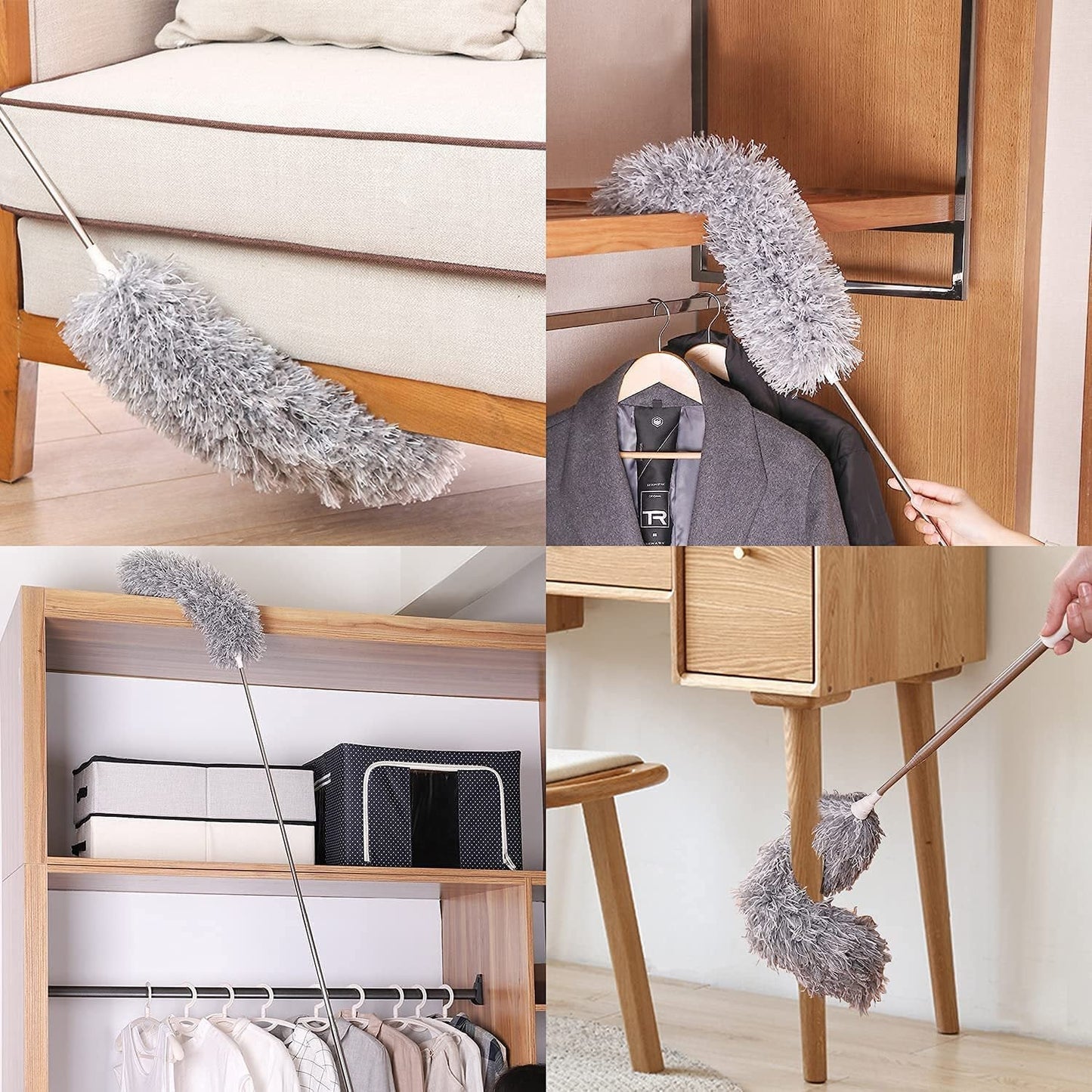 🔥Plumeau rétractable lavable en microfibre incurvé