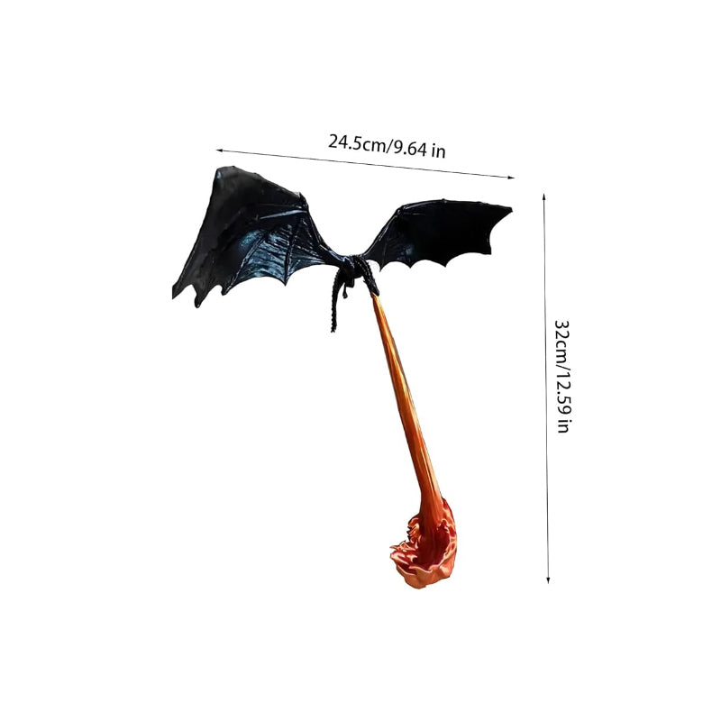 🐉 PROMO FLASH : 60% DE RÉDUCTION ! 🔥 Décoration Flamme de Dragon – PLA Soie – Effet Flamme Réaliste for Bibliothèque & Déco Halloween 🎃
