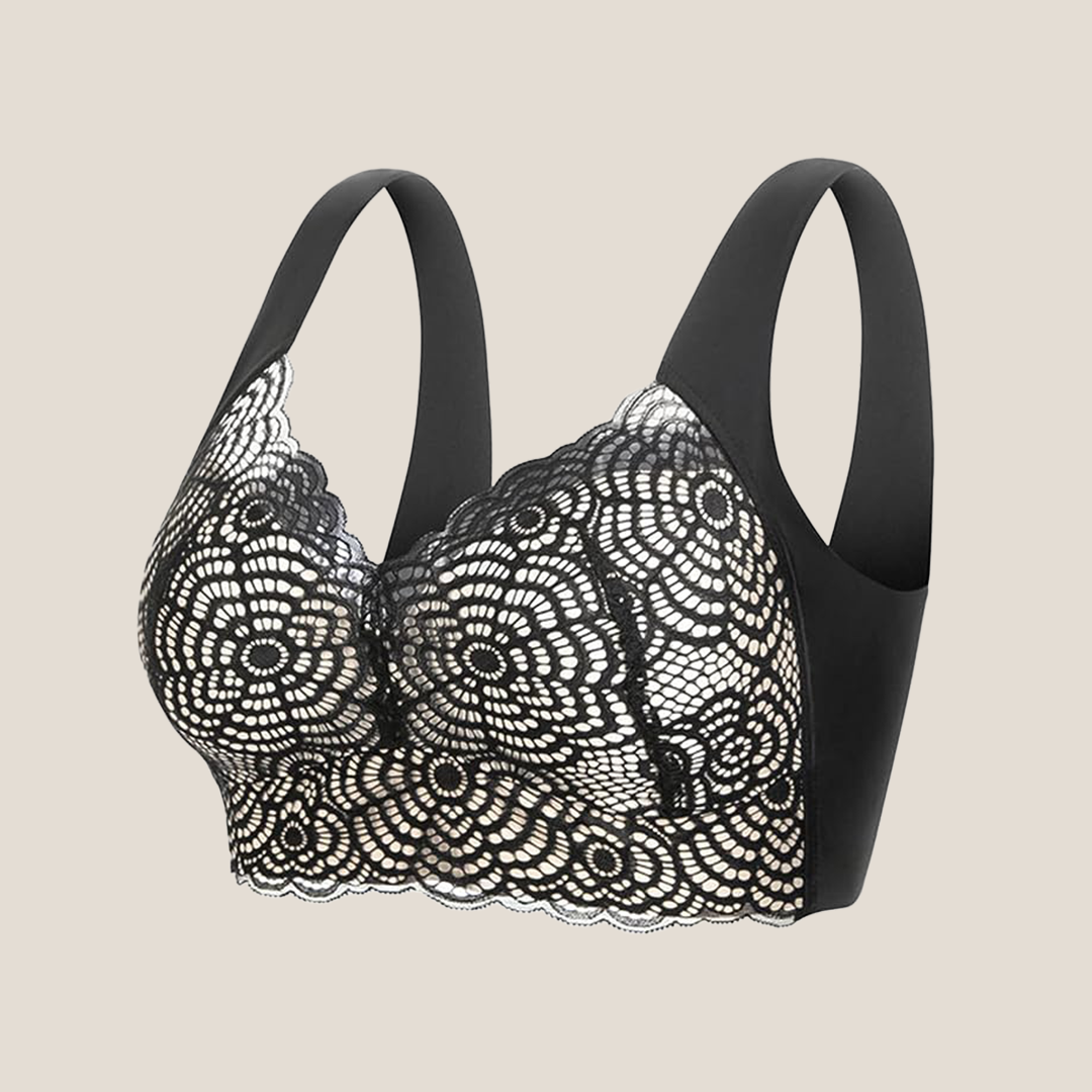 Soutien-gorge en dentelle confortable et de soutien pour les grandes tailles