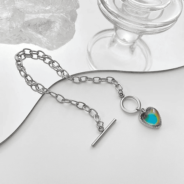 🔮🎁 Bracelet d'humeur à changement de couleur, pour la bonne humeur & comme cadeau