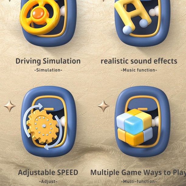 📢 50 % de réduction !!! Volant de conduite interactif pour enfants – sons, musique & jeu éducatif dès 3 ans ! 🎁🚗