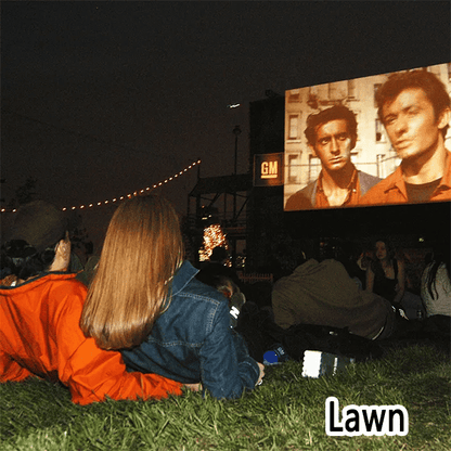 Écran Projection Portable Extérieur - Pliable et Réglable, Qualité 4K, Soirée Cinéma en Plein Air 🎬🌌