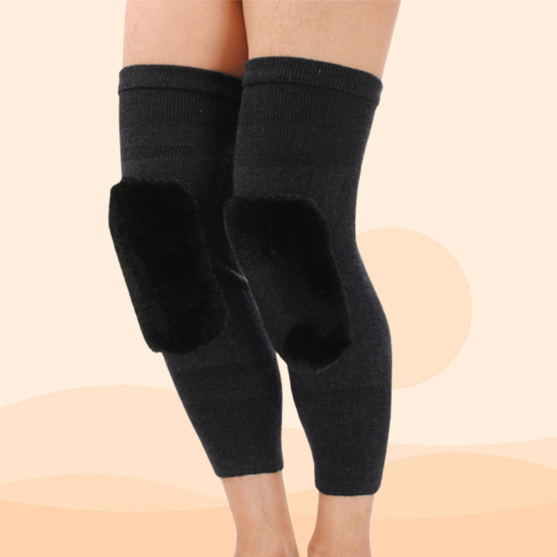 🦵 ACHETEZ 1 - RECEVEZ 1 GRATUIT ! ❄️ Genouillères Épaisses en Peluche Anti-Froid - Isolation Thermique pour Travail à Genoux ou Ménage 🧹🏠