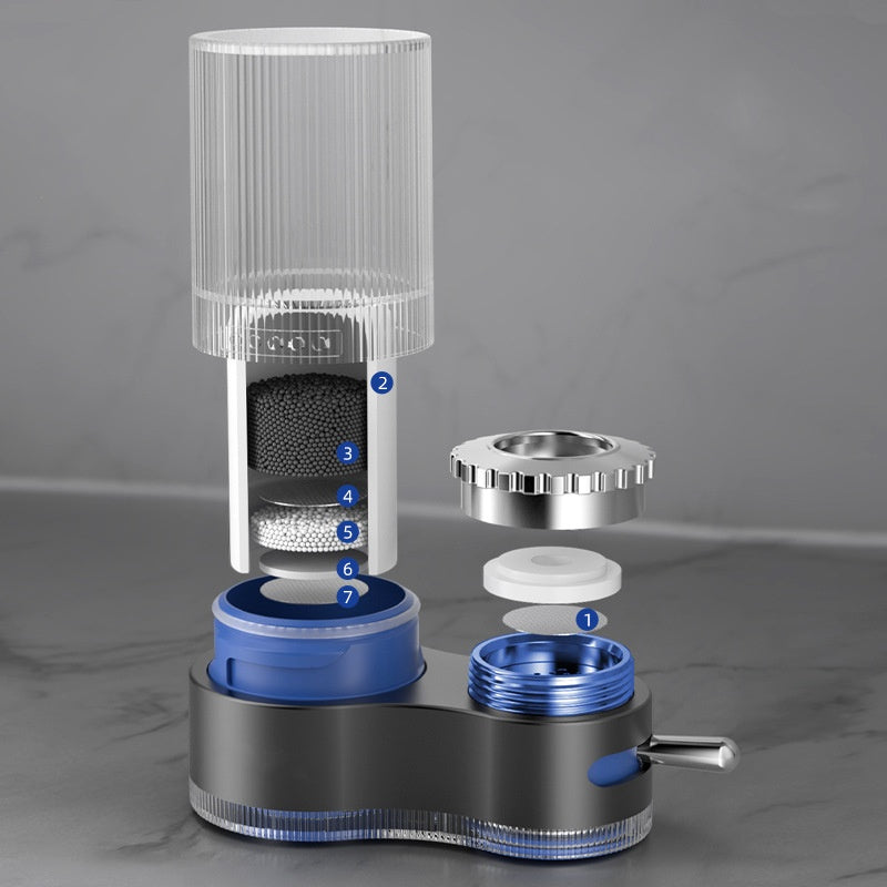 ✨💧Purificateur d'eau pour robinet avec adaptateur