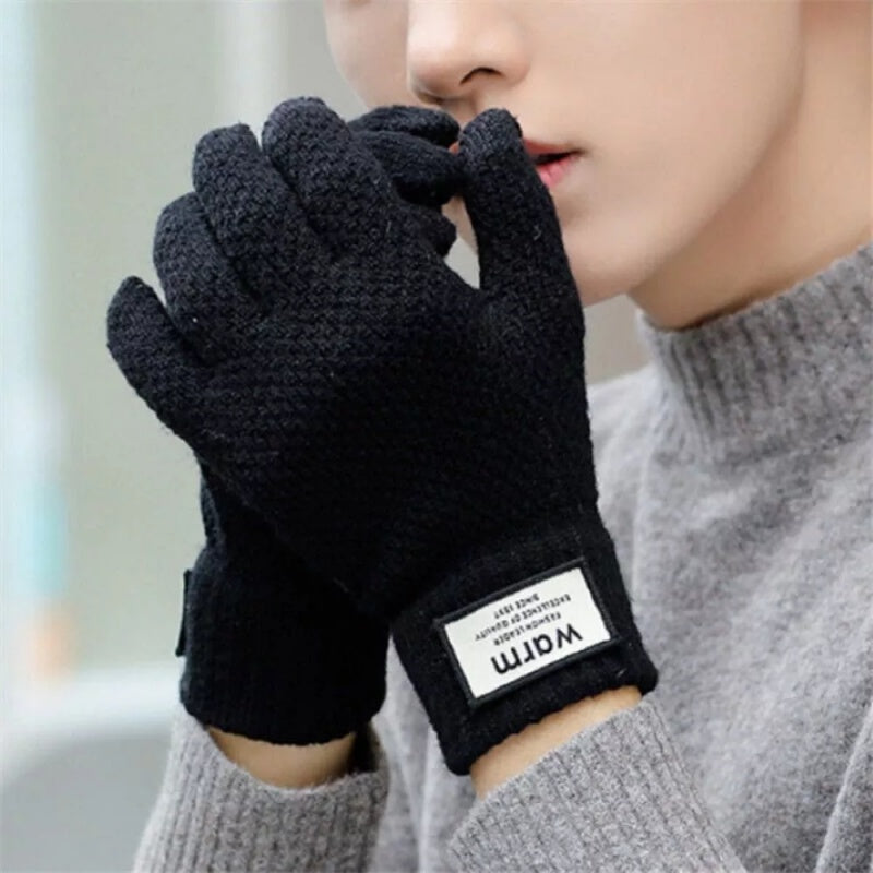 Gants tricotés rechargeables USB à chauffage électrique