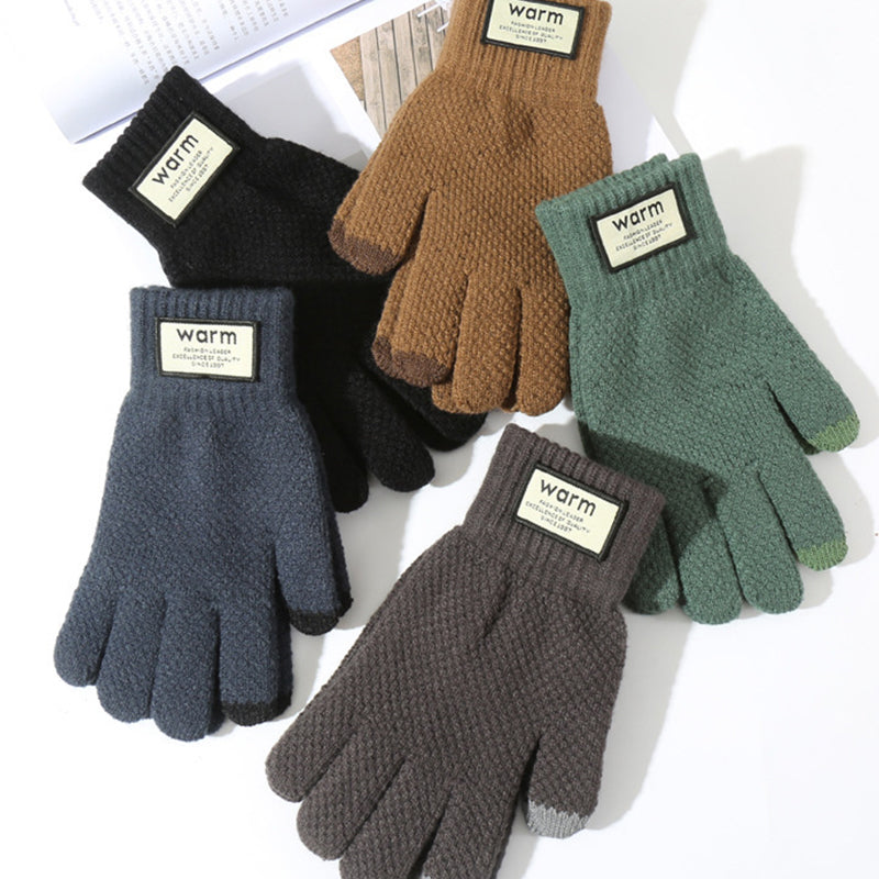 Gants tricotés rechargeables USB à chauffage électrique