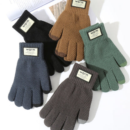 Gants tricotés rechargeables USB à chauffage électrique