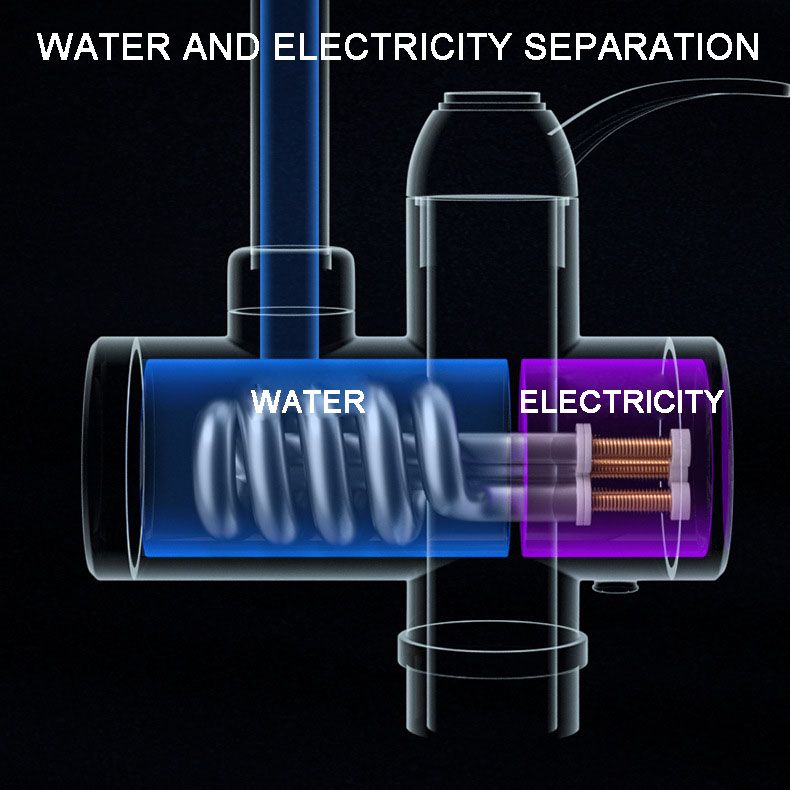 Robinet Chauffe-Eau Instantané Électrique