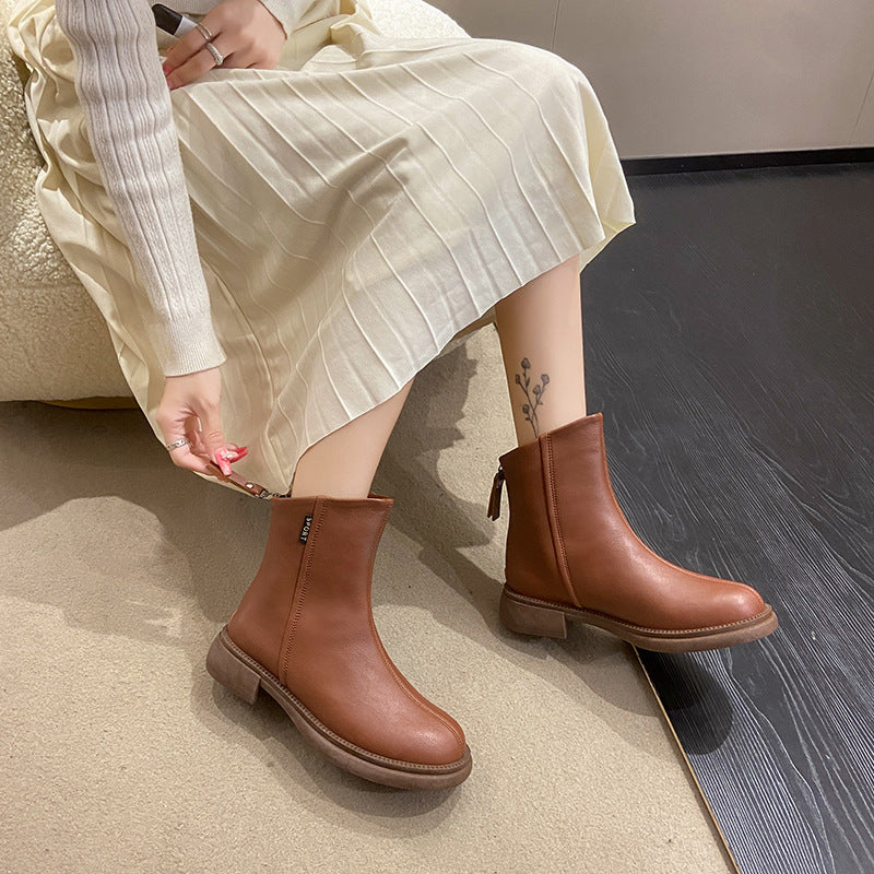 Bottines Zippées pour Femmes