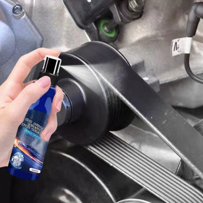 Spray Lubrifiant et Silencieux pour Courroies Automobiles