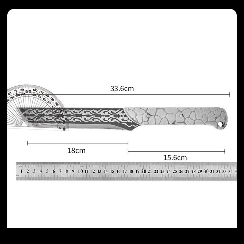 Couteau de Cuisine Multi-Usage Tranchant avec Fourreau