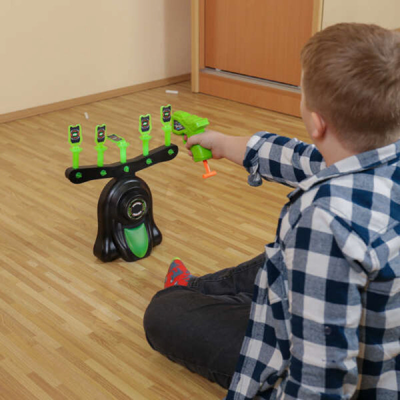 Ensemble de Pistolet de Tir Phosphorescent pour Enfants pour Entraînement au Tir