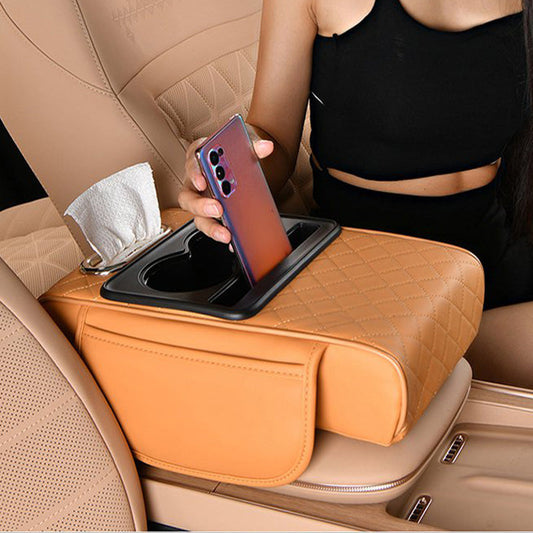 🎁 Coussin d'accoudoir de voiture multifonctionnel - 50% de réduction !🎄✨