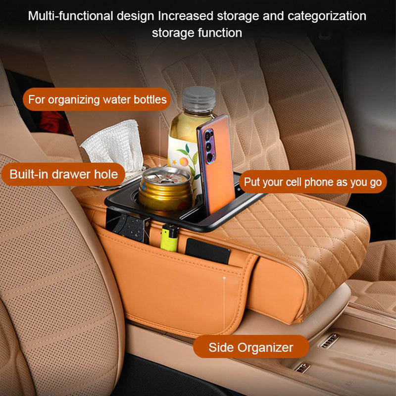 🎁 Coussin d'accoudoir de voiture multifonctionnel - 50% de réduction !🎄✨
