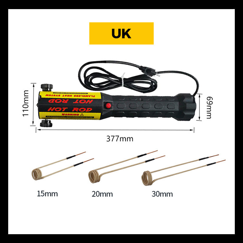 🔥Kit de chauffage à induction magnétique - Outil de démontage de boulons à induction 1100 W