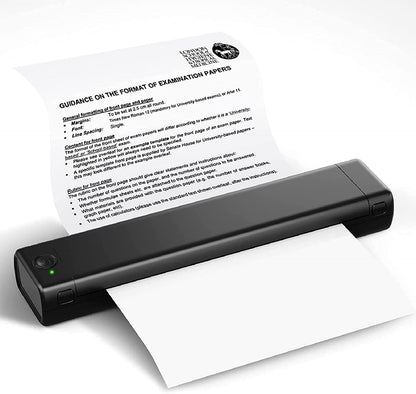 🖨️ Imprimante Thermique Bluetooth Portable D810 — Sans Encre, Compatible iOS & Android, Compacte & Légère ✨