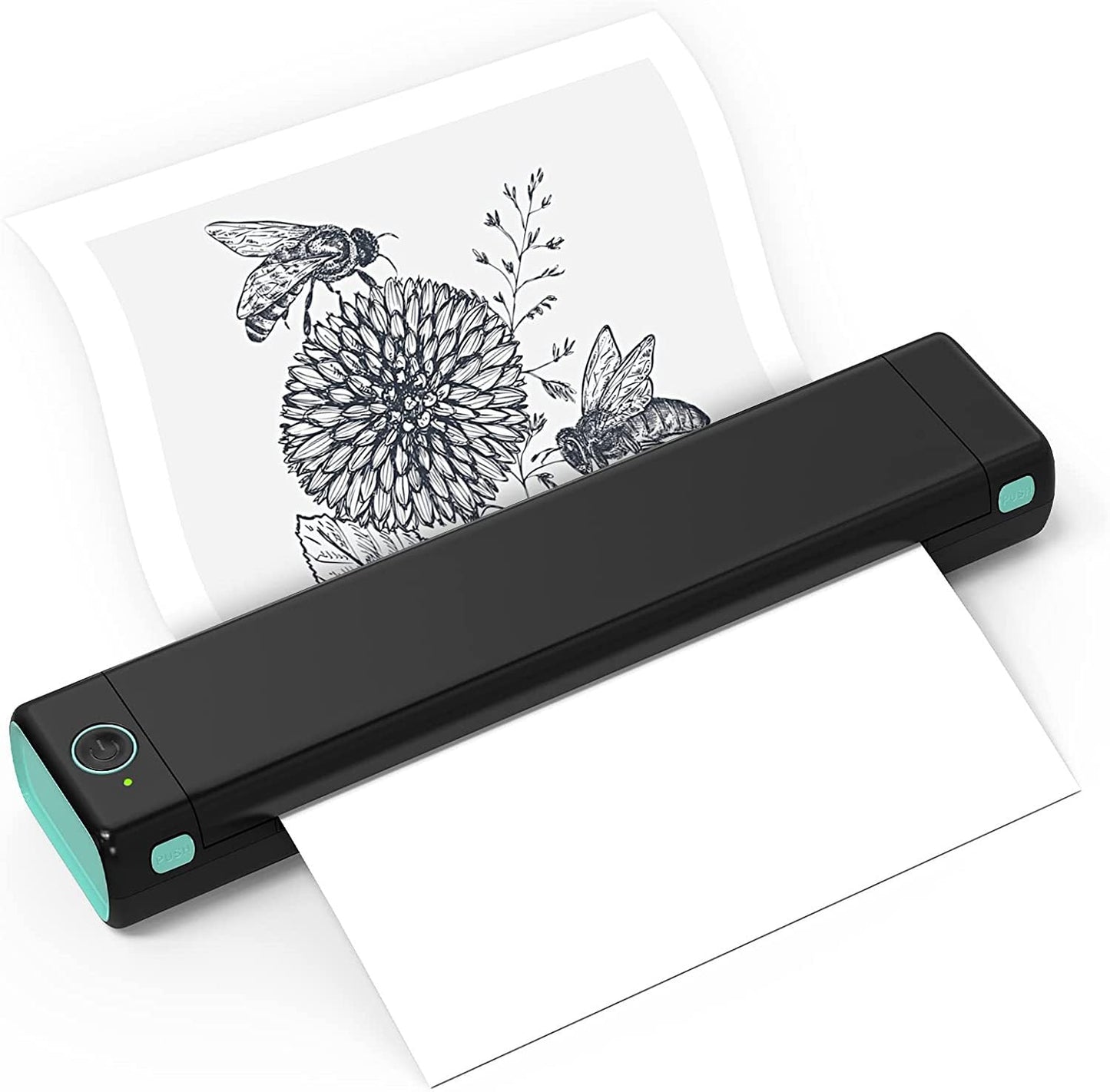 🖨️ Imprimante Thermique Bluetooth Portable D810 — Sans Encre, Compatible iOS & Android, Compacte & Légère ✨